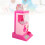 Miniature Capsule Vending Machine Toy, Plastic, 42.5x15cm, Pink 11