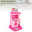 Miniature Capsule Vending Machine Toy, Plastic, 42.5x15cm, Pink 7