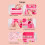Miniature Capsule Vending Machine Toy, Plastic, 42.5x15cm, Pink 13