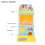 Mini machine à capsules pour jouets 42,5x15 cm bleu de bureau 10