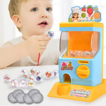 Mini machine à capsules pour jouets 42,5x15 cm bleu de bureau