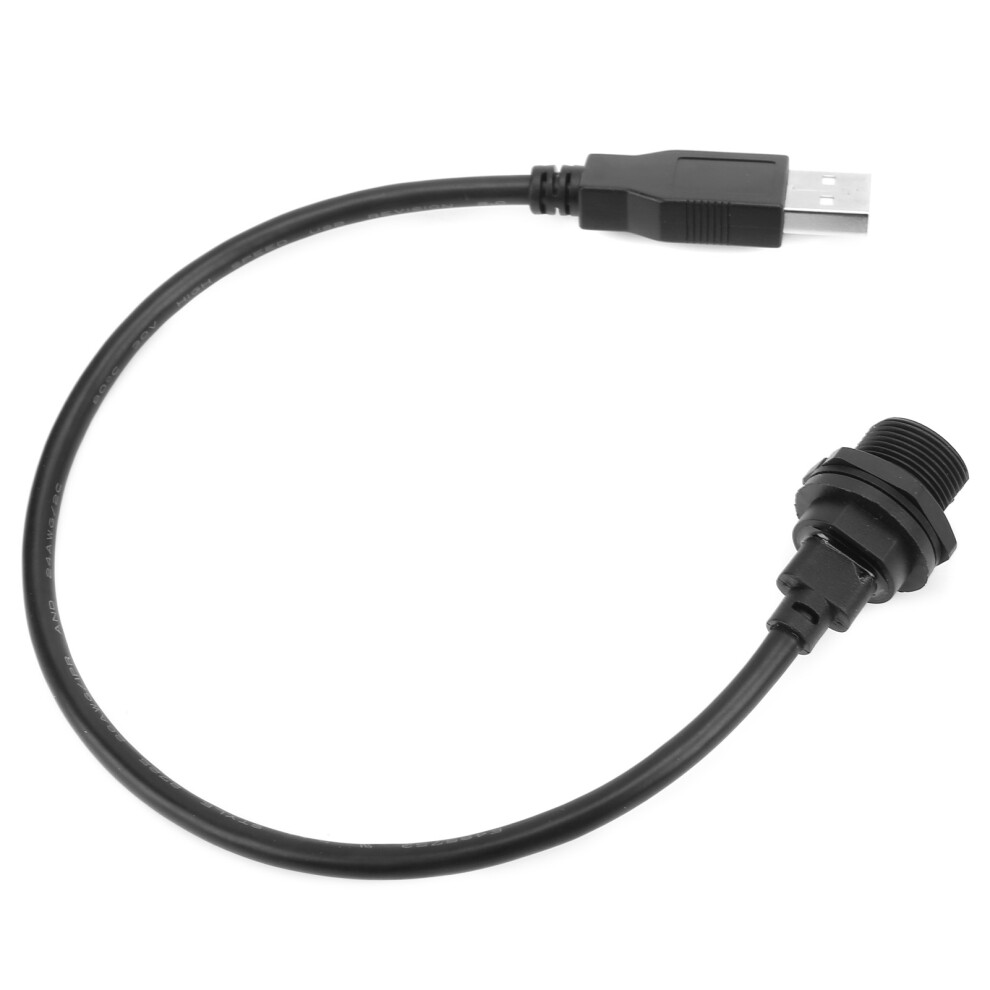 Thermoplastic Pa66 Ip67 Micro Usb Female To Male Cable 0.3M 9451340644019