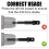Impact Socket Adapter Set,1/4,1/2,3/8 In Impact Driver Conversion Set 4