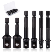 Impact Socket Adapter Set,1/4,1/2,3/8 In Impact Driver Conversion Set