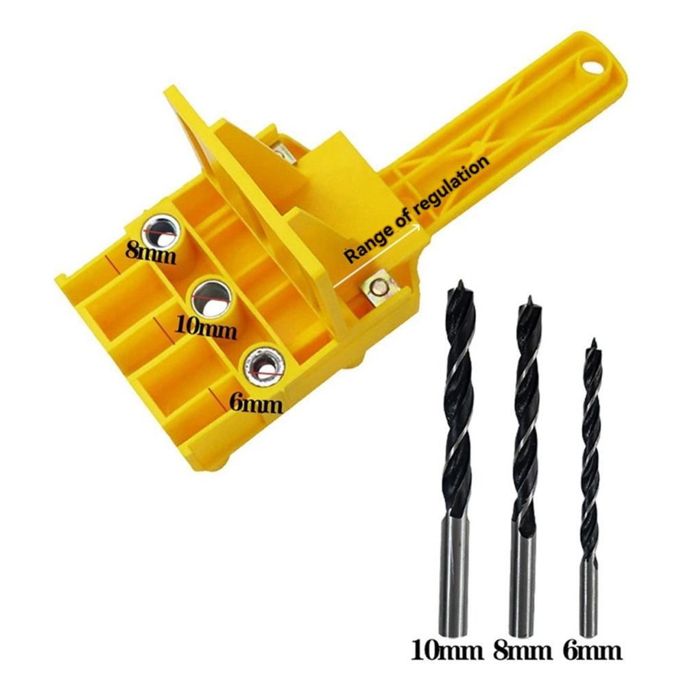 2 Sets Woodworking Hole Punch Locator For Precision Drilling Tool Set 4713507951732
