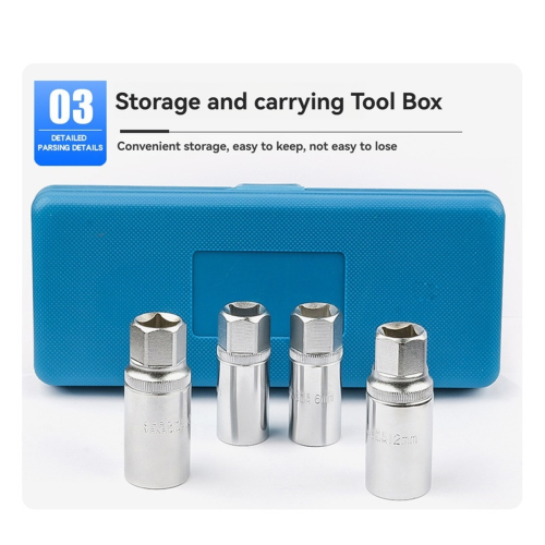 Broken Stud Removal Socket Metric Stud Remover Tool 2