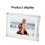 WIFI Acrylic Digital Photo Frame 10.1Inch Display IPS Screen UK Plug 3