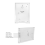 WIFI Acrylic Digital Photo Frame 10.1Inch Display IPS Screen UK Plug 7