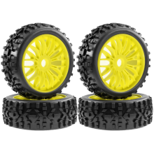 4Pc 115mm 1/8 RC Off-Road Car Wheel Tire Tyre 17mm Hex A