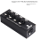 6.5TS Balanced XLR 1 in 4 Out Audio Distributor 5