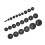 25Pcs Saxophone Leather Pads Universal Airtight 6