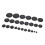 25Pcs Saxophone Leather Pads Universal Airtight 3