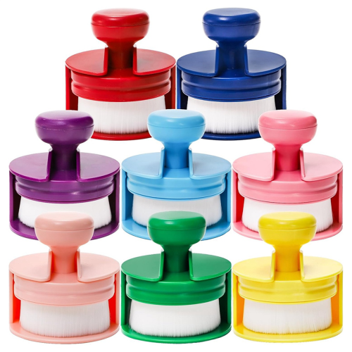 8 Colors Flat Top-Ink Blending Brushes, Craft Ink Blender Brushes Set