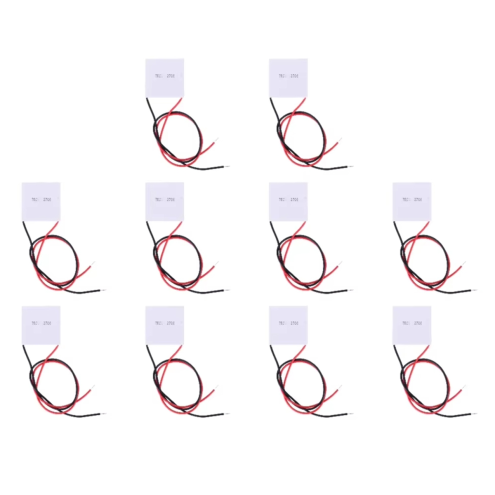 10Pcs Tec1-12706 Thermoelectric Cooler 4712829509782