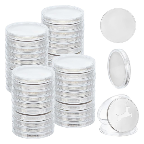 40 PCS Blank Coin Engraving Blanks Metal Stamping