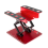 Metal RC Car Repair Work Stand Adjustable Height Assembly Red 1