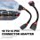 2Pcs Xenon (14 Pins) Headlights Wiring Harness Connector for 4