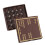 13 mm 50 pièces/boîte pointes de queue Nine Ball marron-rouge 15