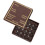 13 mm 50 pièces/boîte pointes de queue Nine Ball marron-rouge 13