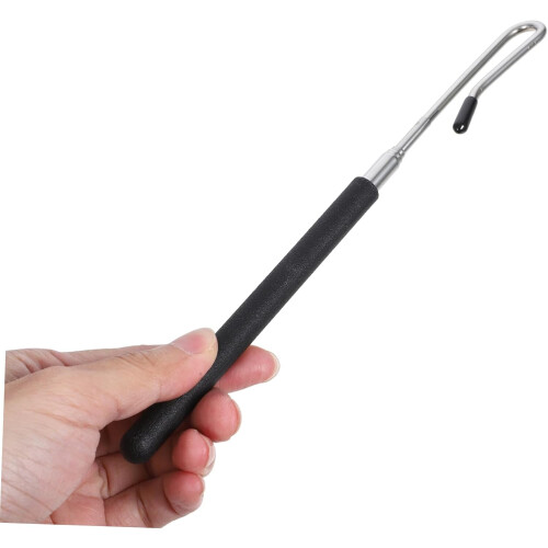 Hand Puppet Joystick Doll Control for Arm Motion Manipulation, Small Black Plastic Doll, Ideal for Interactive Play 1