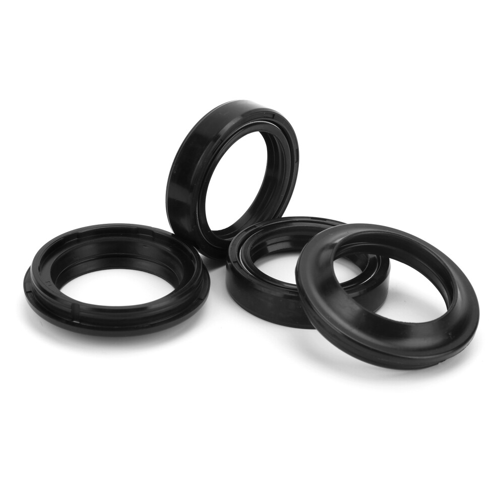 4Pcs Oil Seal Front Fork Damper Absorber Rubber 9121376575051