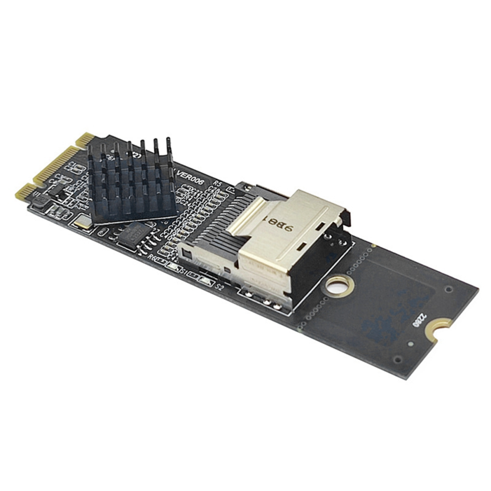 M.2 Nvme To Sff-8087 Sata3.0 Mini-Sas/Sata Hard Disk Adapter Card 4713629174552