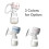 Integrierte elektrische Brustpumpe 180 ml, 22 mm LED 6
