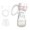 Extractor de leche integrado de 180 ml, tapa de 22 mm rosa 3