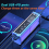 Rechargeable Battery Sets Main Board and Case 18650 Li Ion Blue 4