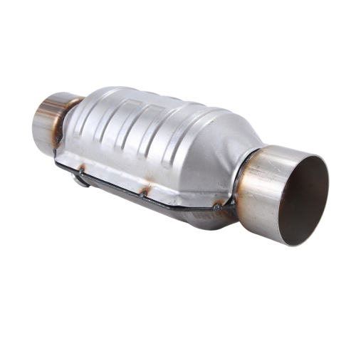 Universal Catalytic Converter 3 Inch 400 Cells High Flow Muffler 1