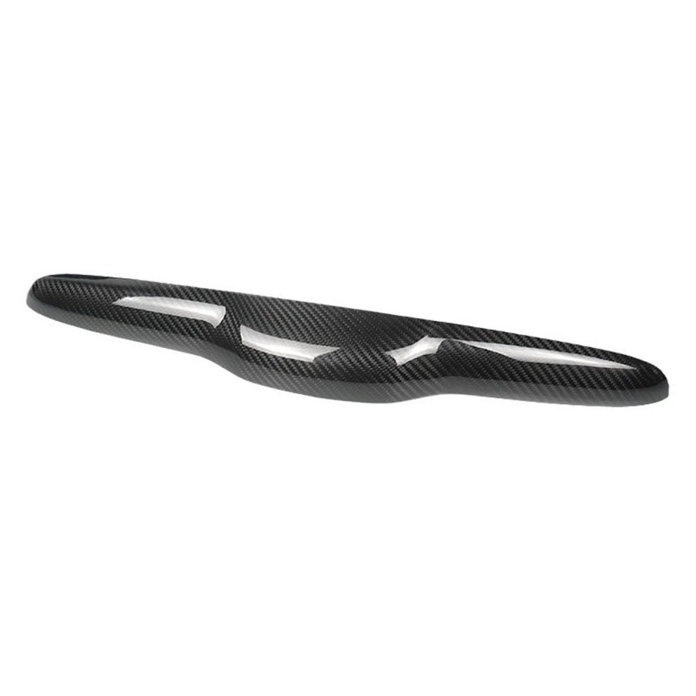 Rear Carbon Fiber Car Trunk Lid Handle Cover Trim For 4713629163754