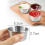 Ramekin Sauce Dipping Bowl Mini Sauce Cups (Silver 12PCS 70ml) 3