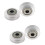 10Pcs 3D Printer Plastic Wheel for CNC V-Slot 4