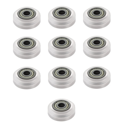 10Pcs 3D Printer Plastic Wheel for CNC V-Slot