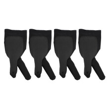 4 Pack Artist Drawing Gloves for Digital Tablets, Breathable, Elastic, Left Right Hand, M