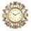 Abstract Wall Clock Numeral Geometric Wall Clock Quartz Gold 1