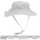 Kids Gray Sun Hat with Adjustable Windproof Strap M (50-54cm) Printed Beach Cap 6