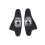 1 Pair Durable Rubber Brake Pads Linings for Road 12