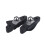 1 Pair Durable Rubber Brake Pads Linings for Road 11