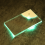 LED Blank Acrylic Glowing Business Card Light Name Tag Board 5