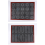 Silicone 30x40 cm Reversible Printed Macaron Puff Baking Mat 5