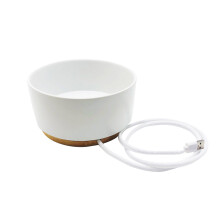 Intelligente 5V USB-Heißschale für Katzen, konstanter Temperatur Wasserdispenser, 1000ml Schale