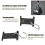 16 PCS RV Awning Light Clips Awning Hooks, Double Sided Black 3