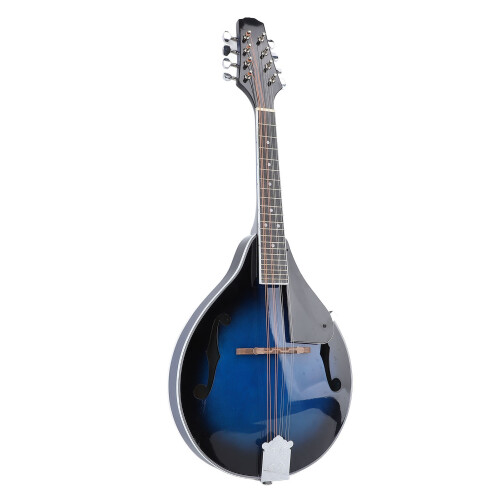A Style Mandolin Wooden 8 String Mandolin with 2