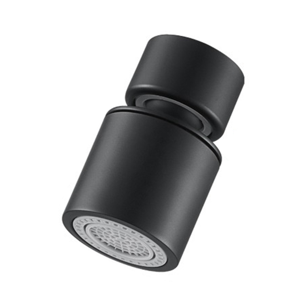 Rotary Splashback Tap Nozzle Bubbler Kitchen Sink Faucet Black A 4712400638832
