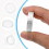 6pcs Blank Coins for Engraving, 40mm Coin Blanks Silver 3