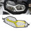 Motorcycle Front Headlight Grill Cover Mesh Guard 11