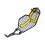 Motorcycle Front Headlight Grill Cover Mesh Guard 3