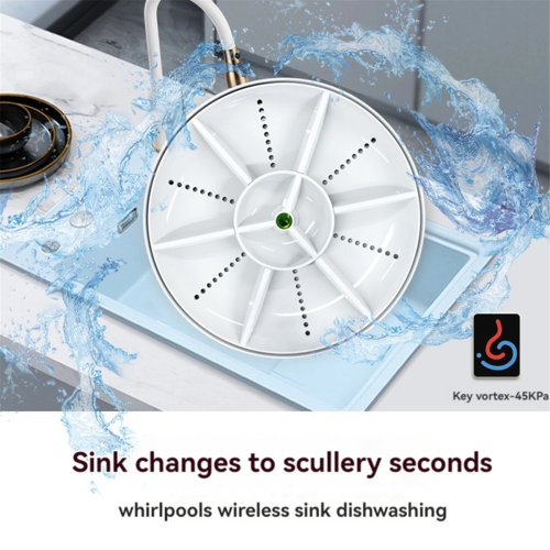 Vegetable Washing Machine Household Sink Dishwasher Device B 1