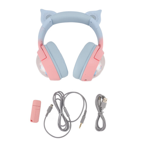 2.4GHz Wireless Gaming Headset Lossless Sound USB